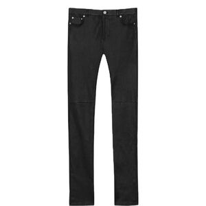 Saint Laurent Women’s Black Leather Pants